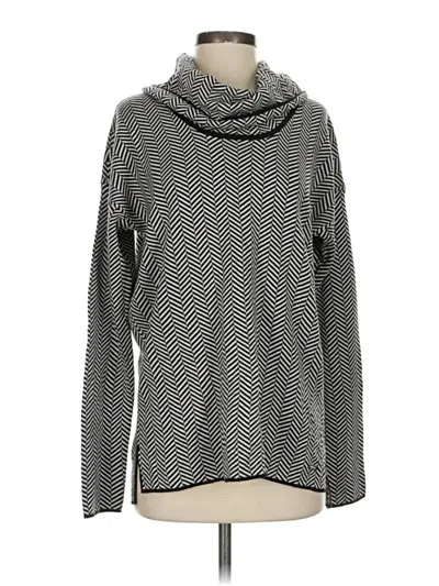 Pre-owned Calvin Klein Turtleneck Sweater In Gray