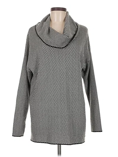 Pre-owned Calvin Klein Turtleneck Sweater In Gray