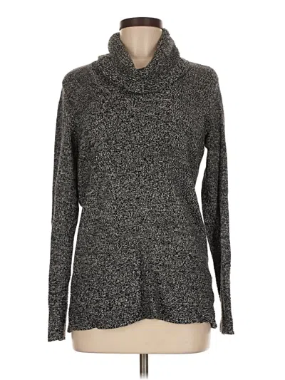 Pre-owned Calvin Klein Turtleneck Sweater In Gray