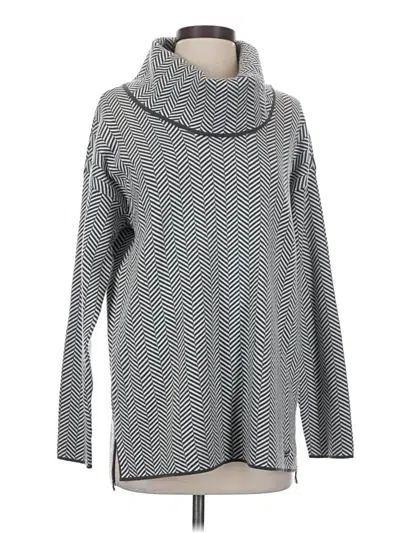 Pre-owned Calvin Klein Turtleneck Sweater In Gray