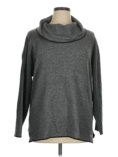 Pre-owned Calvin Klein Turtleneck Sweater In Gray