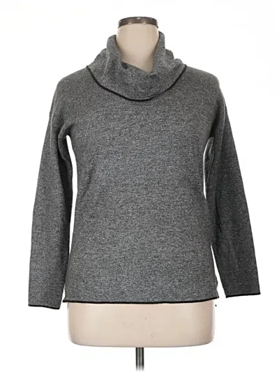 Pre-owned Calvin Klein Turtleneck Sweater In Gray