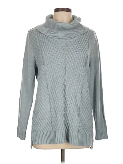 Pre-owned Calvin Klein Turtleneck Sweater In Gray