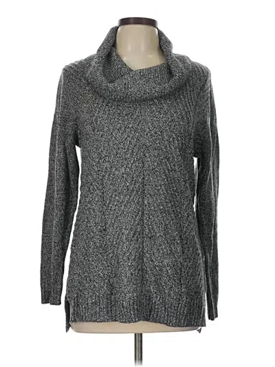 Pre-owned Calvin Klein Turtleneck Sweater In Gray