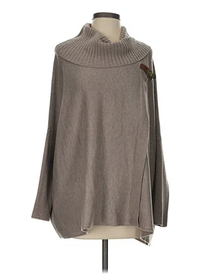Pre-owned Calvin Klein Turtleneck Sweater In Gray