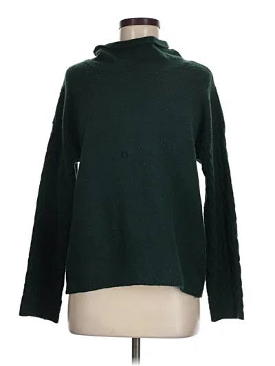Pre-owned Calvin Klein Turtleneck Sweater In Green