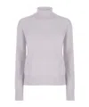 Calvin Klein Turtleneck Sweater In Purple