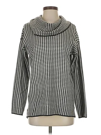 Pre-owned Calvin Klein Turtleneck Sweater In Silver