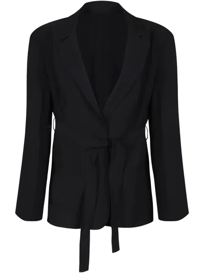 Calvin Klein Twill Blazer With Travel Belt