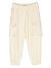 Calvin Klein Twill Cargo Track Pants In Neutrals