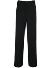 Calvin Klein Twill Trousers In Black