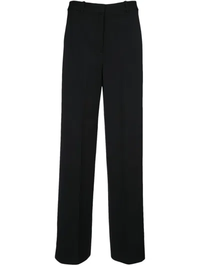 Calvin Klein Twill Trousers In Black