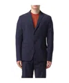 Calvin Klein Twill-weave Single-breasted Blazer In Black