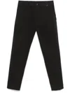 Calvin Klein Tech Cotton Stretch Tapered Pant Clothing In Black