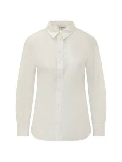 Calvin Klein Twist-back Shirt In Neutral