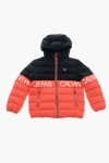 Calvin Klein Two-tone Jacket With Removable Hood In Multi