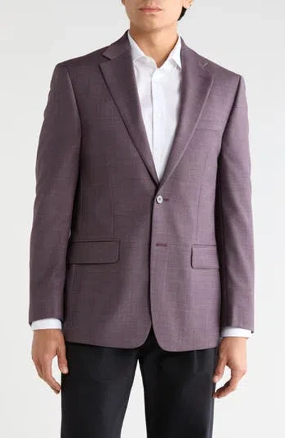 Calvin Klein Two-button Sport Coat In Purple