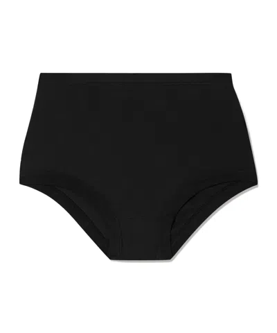 Calvin Klein Tyra Stretch-cotton Briefs In Black