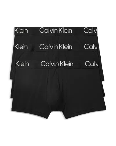 CALVIN KLEIN ULTRA SOFT MODERN TRUNKS, PACK OF 3