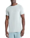 Calvin Klein Ultra Soft Stretch Solid Tee In Png Green