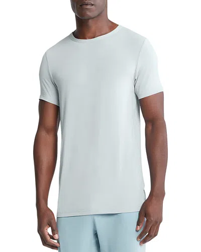 Calvin Klein Ultra Soft Stretch Solid Tee In Png Green