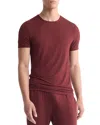 Calvin Klein Men's Double Mercerized Tailored Regular-fit T-shirt In Rusted Root
