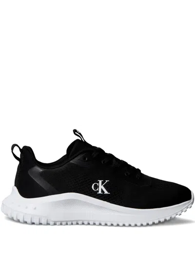 Calvin Klein Ultralight Mesh Sneakers In Black
