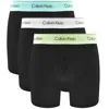 Calvin Klein Underwear 3 Pack Boxer Briefs Black