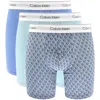 Calvin Klein Underwear 3 Pack Boxer Briefs In Multi