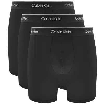 Calvin Klein Underwear 3 Pack Boxer Shorts Black