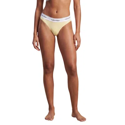 Calvin Klein Underwear Beige Cotton Pantie In Neutral