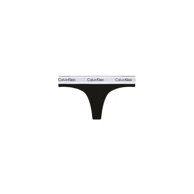 Calvin Klein Underwear Black Cotton Pantie In Multi