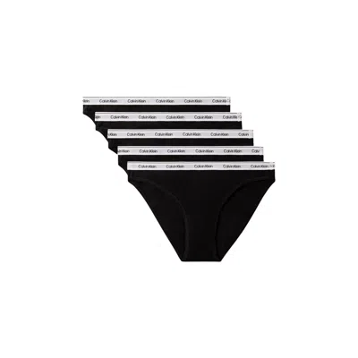 Calvin Klein Underwear Black Cotton Pantie