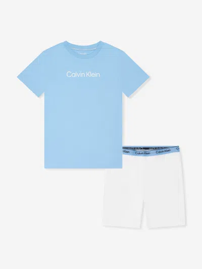 Calvin Klein Underwear Kids'  Calvin Klein Boys Pyjamas Short Set In Multicoloured
