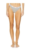 Calvin Klein Underwear Calvin Klein Carousel Bikini 3 Pack In Heather Grey  White & Black