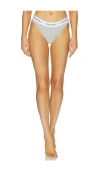 Calvin Klein Underwear Calvin Klein Hi-leg Bikini In Gray
