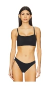 Calvin Klein Underwear Calvin Klein Lightly Lined Retro Bralette In Black