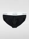 Calvin Klein 3-pack Cotton Blend Briefs In Black