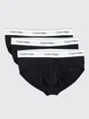Calvin Klein 3 Pack Briefs Elastic Waistband In Schwarz