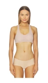 Calvin Klein Underwear Invisibles Adjustable Strap Bralette In Neutral