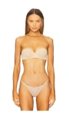 Calvin Klein Underwear Calvin Klein Strapless Capsule Push Up Bra In Bare