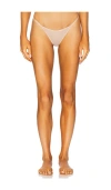 Calvin Klein Underwear Calvin Klein String Ideal Stretch Mic Thong In Cedar