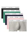 Calvin Klein Underwear Cotton Boxers (pack Of Five) In Multi