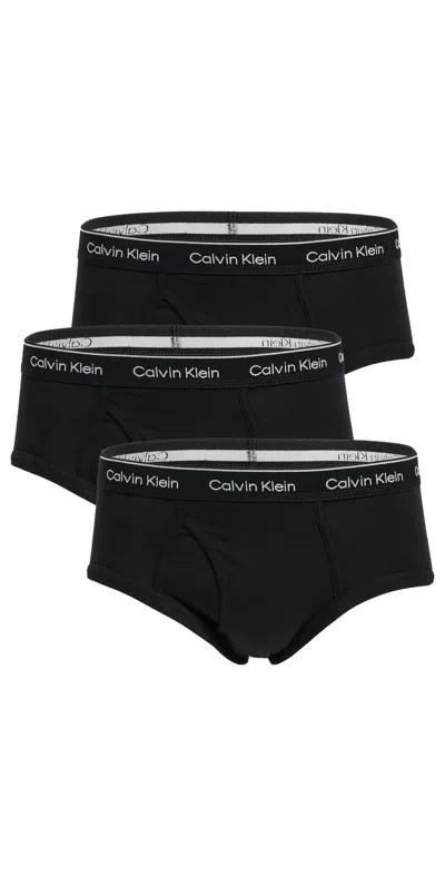 Calvin Klein Underwear Cotton Classic 3-pack Briefs Black