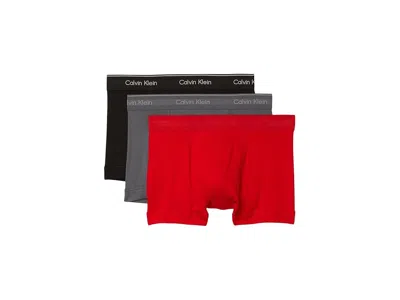 Calvin Klein Underwear Cotton Classics 3-pack Trunk In Multi