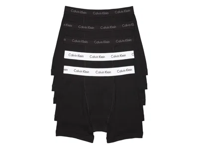 Calvin Klein Underwear Cotton Classics 5 Pack Boxer Brief In Black