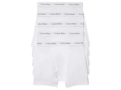 Calvin Klein Underwear Cotton Classics 5 Pack Boxer Brief In White