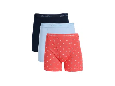 Calvin Klein Underwear Cotton Classics Boxer Brief 3-pack In Multi
