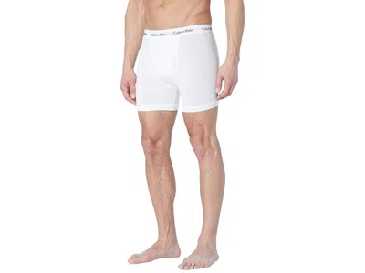 Calvin Klein Underwear Cotton Stretch Boxer Brief 3-pack In White