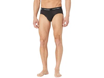 Calvin Klein Underwear Cotton Stretch Multipack Hip Brief In Black